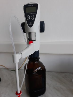 Biureta digitala TITRETTE 25 ml