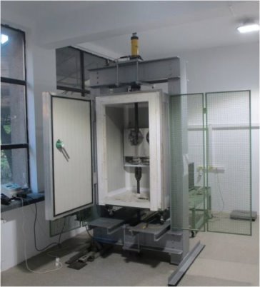 Ansamblu stand testari termomecanice