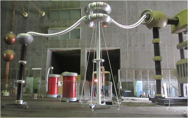 Sistem de masurare a descarcarilor partiale pe echipament HV