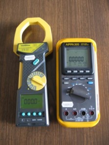 Cleste ampermetric si multimetru digital
