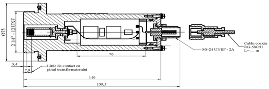 Adaptor borna masura online ABB 123kV v1