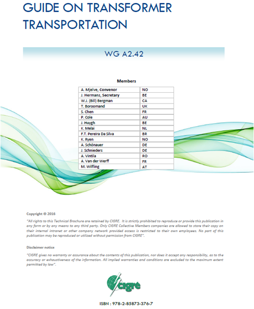 Guide on Transformer Transportation Members
