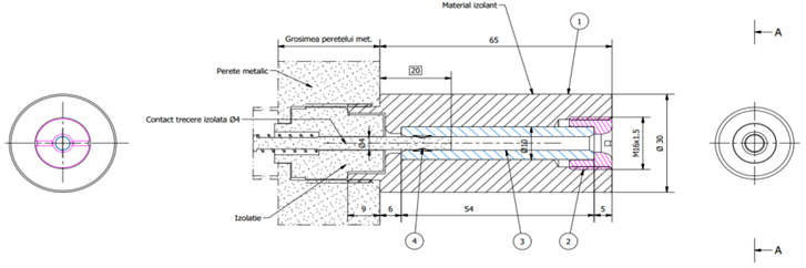 Desen tehnic elemente adaptare