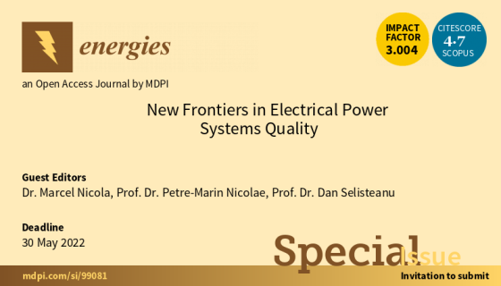 Special Issue New Frontiers
