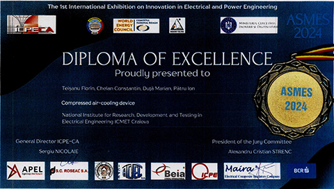 Diploma Excelenta CAC 2024