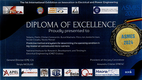 Diploma Excelenta PMS 2024