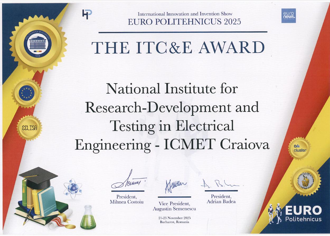 Diploma EURO POLITECHNICUS 2025