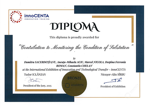 Diploma Bronz INOCENTA 2025