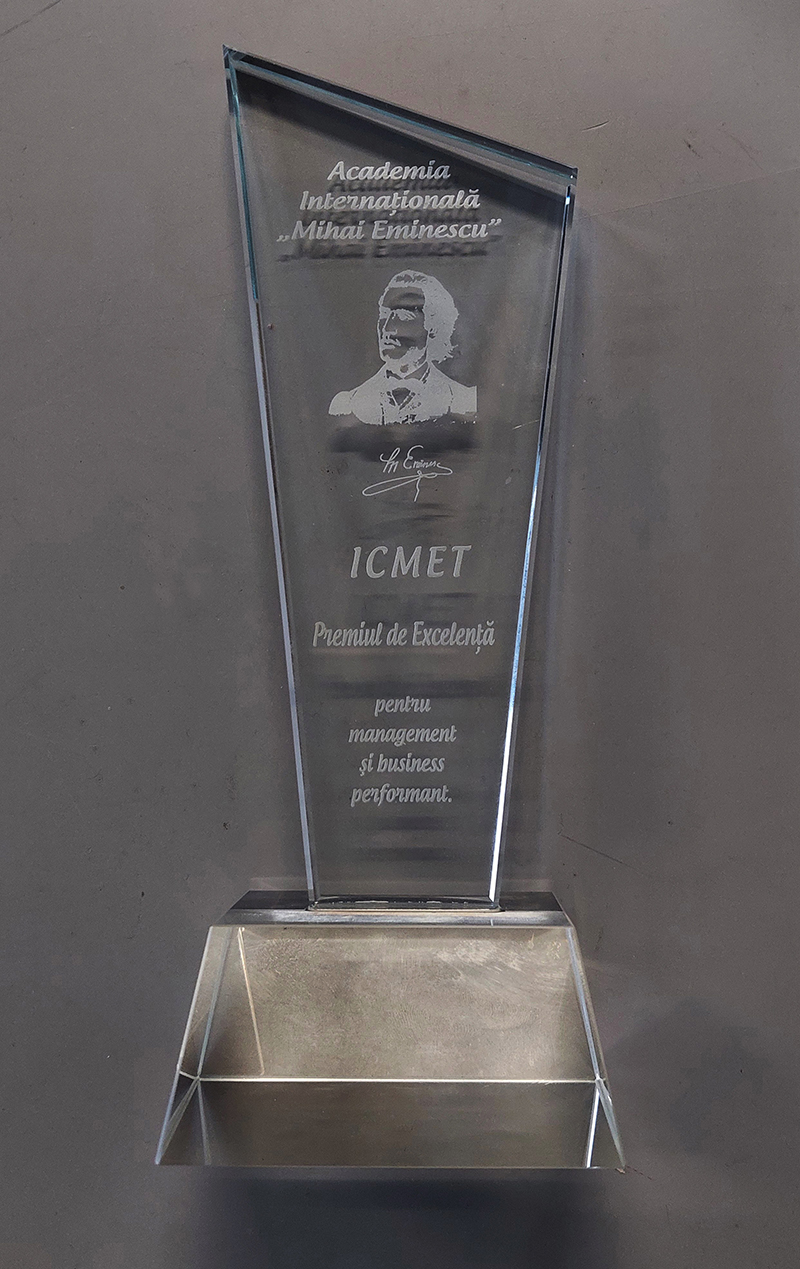 Trofeu Premiul de Excelenta ICMET Craiova 2025
