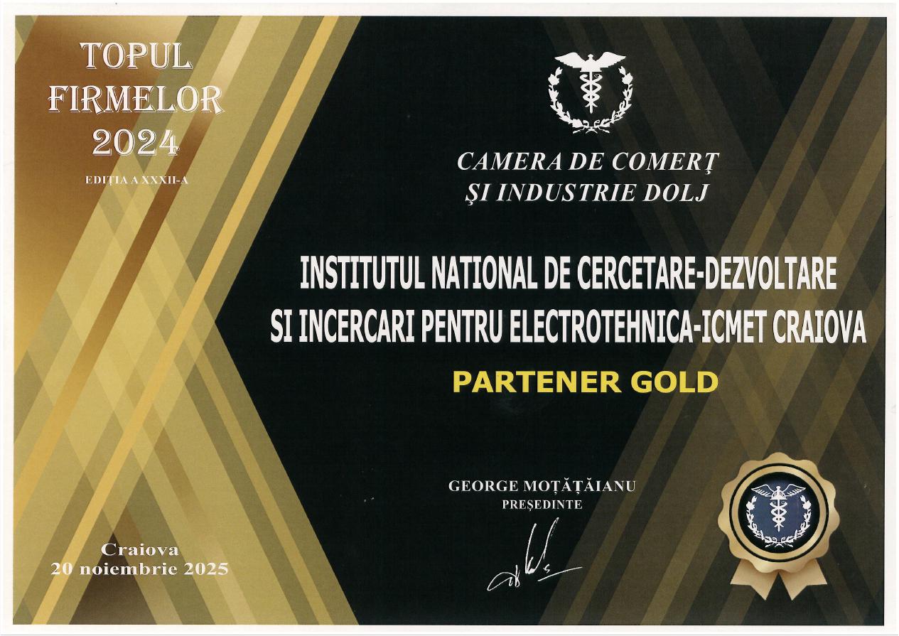 Diploma Topul Firmelor 2025