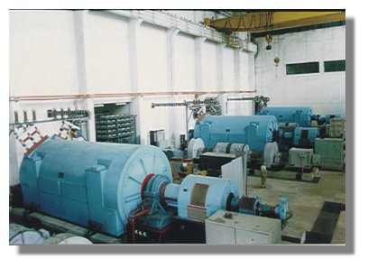 Sala masinilor generatoare